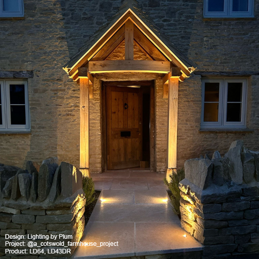 Cotswold Farmhouse, England Lightgraphix Creative Lighting Solutions